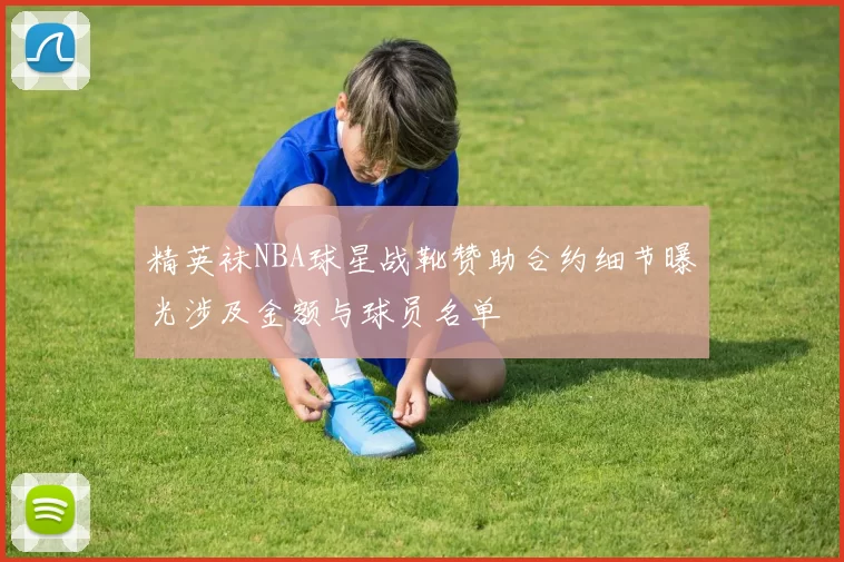 精英袜NBA球星战靴赞助合约细节曝光涉及金额与球员名单