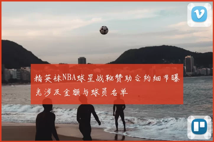 精英袜NBA球星战靴赞助合约细节曝光涉及金额与球员名单